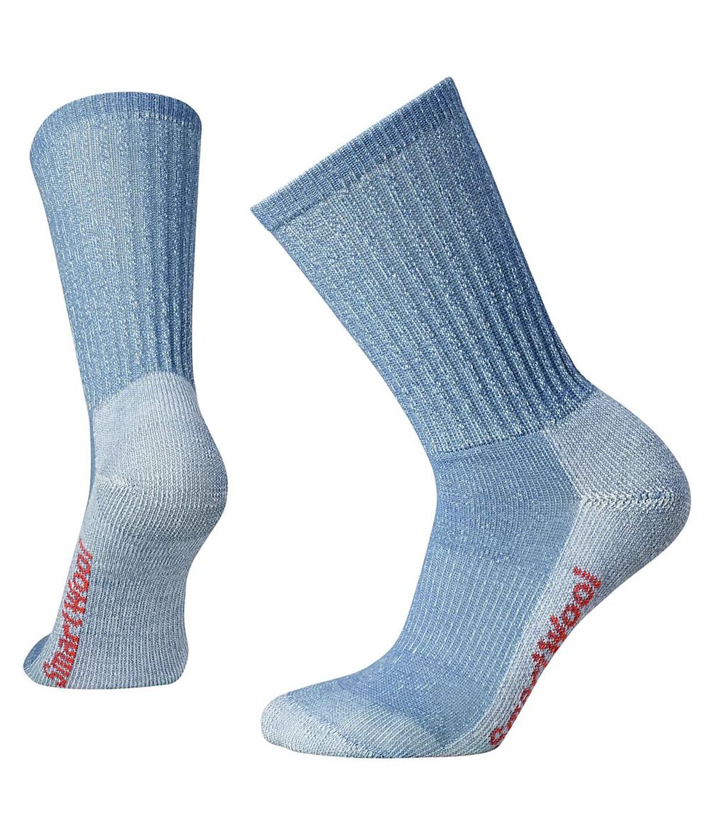 The North Face Smartwool Hike Light Crew Socken Damen - Blau CH-235WNYY